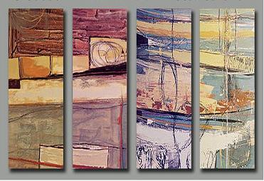 Dafen Oil Painting on canvas abstract -set170